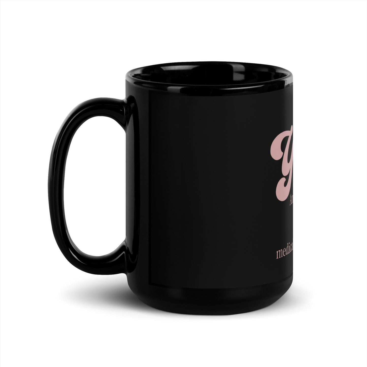 Black Glossy Mug