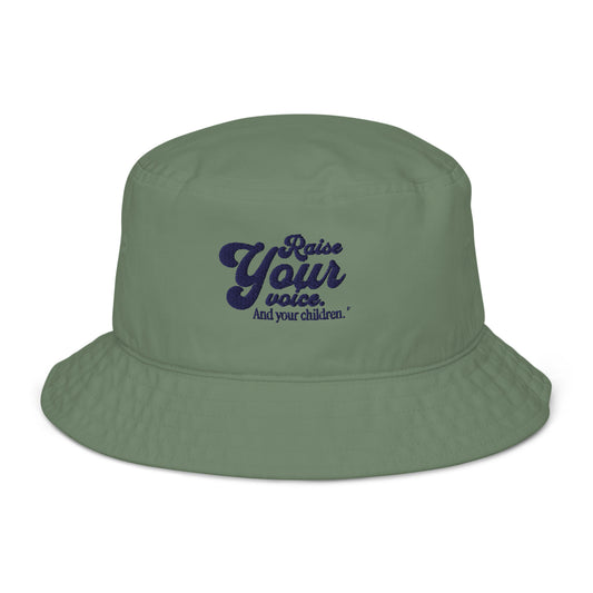 Organic bucket hat